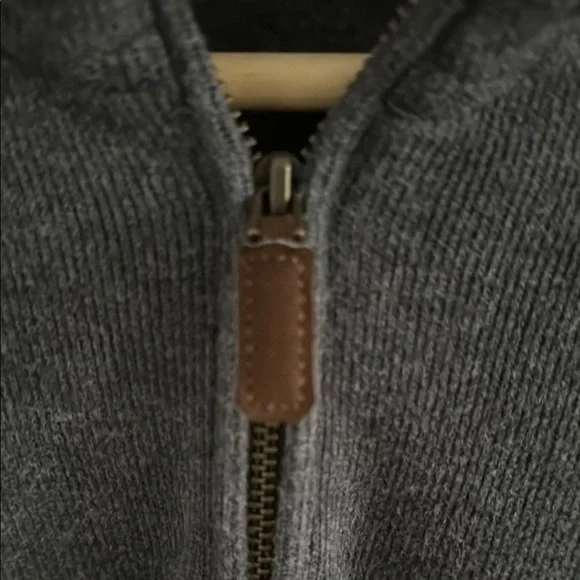 Polo Ralph Lauren Men’s Gray Quarter-Zip Pullover size Small - Picture 5 of 10